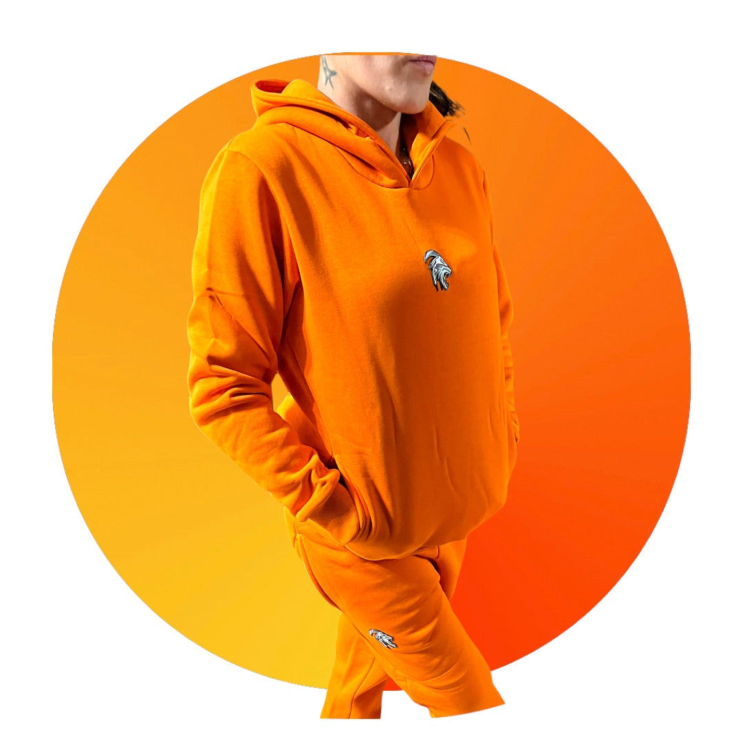 Felpa Urban Fit Soft con cappuccio Unisex Qualità TOP 100% Made in Italy