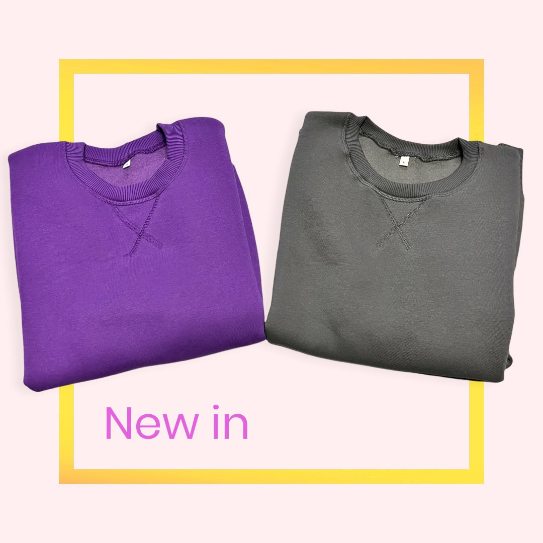 FELPA SOFT GIROCOLLO Unisex 100% Made in Italy