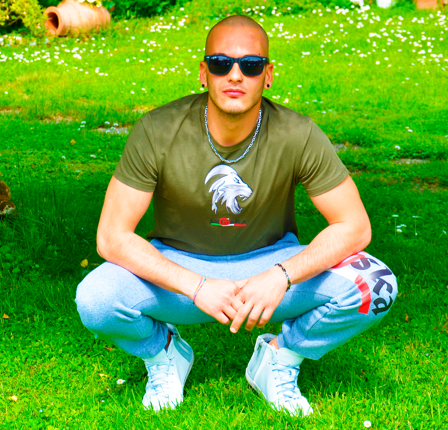 Pantalone tuta Leomska 100% Made in Italy