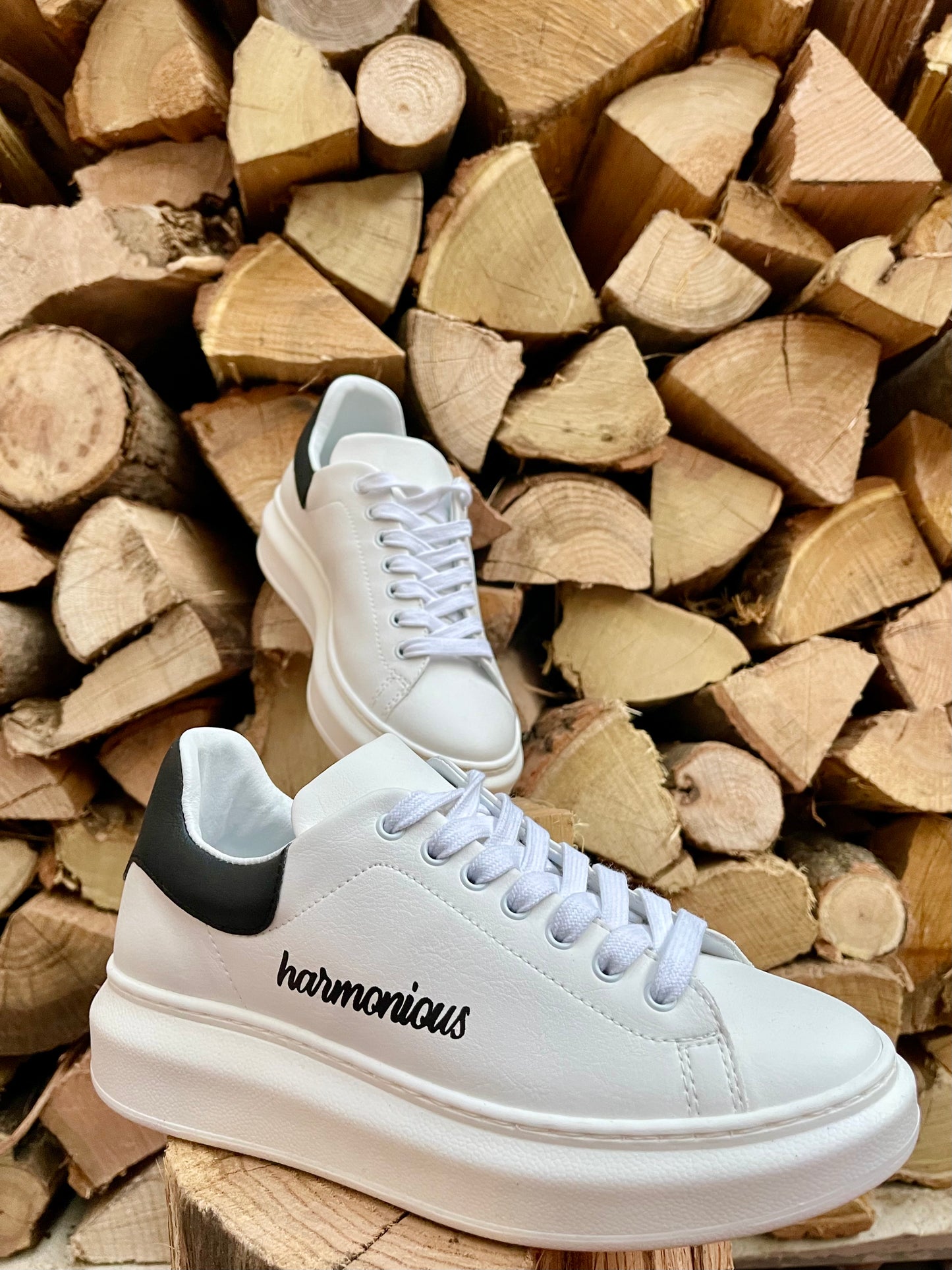 DAMA la scarpa Vera Pelle 100%Made in Italy firmata Harmonious (In omaggio le stringhe Harmonious)