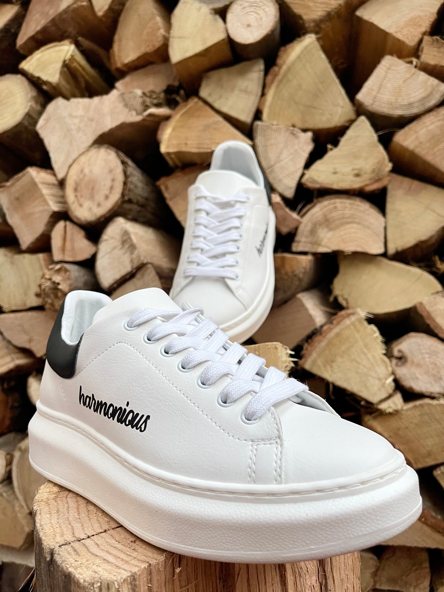 DAMA la scarpa Vera Pelle 100%Made in Italy firmata Harmonious (In omaggio le stringhe Harmonious)