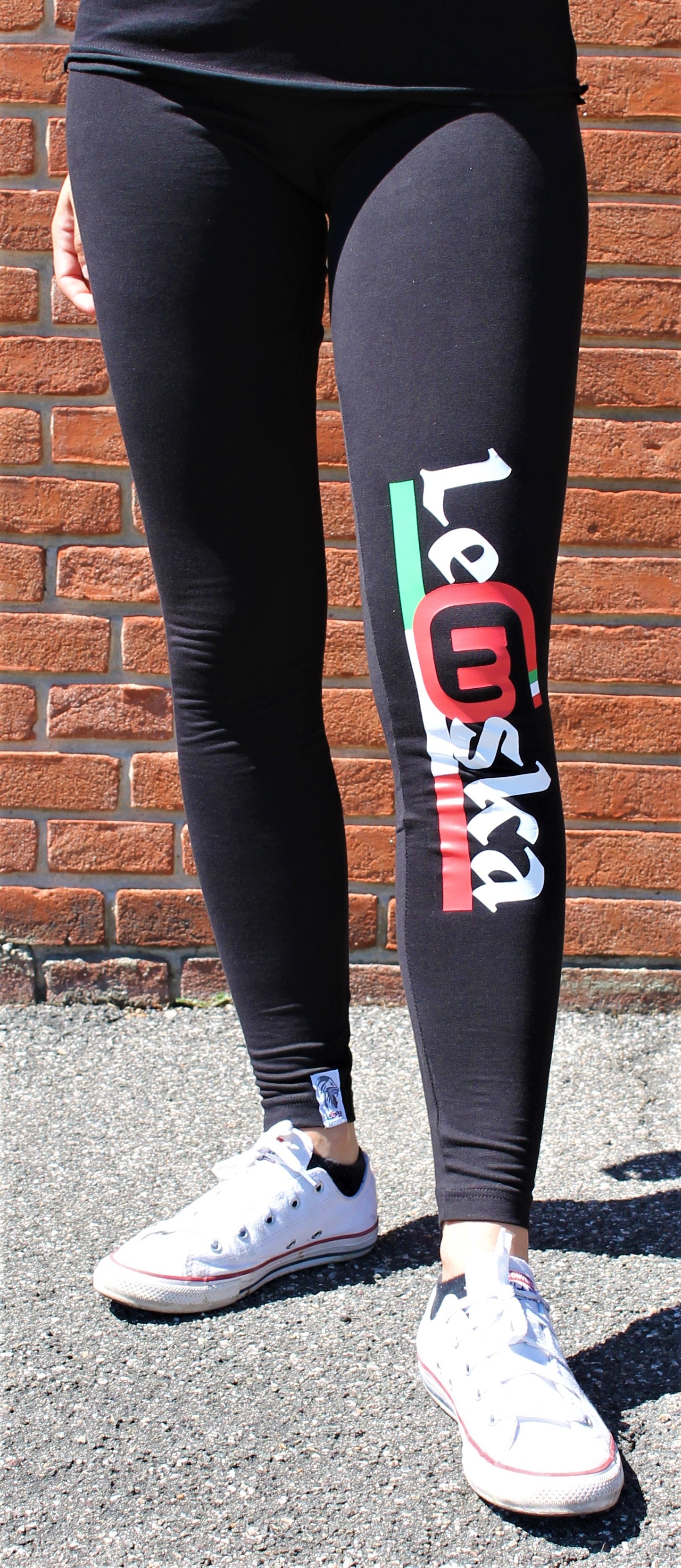Leggings donna Leomska lunghi 100% Made In Italy
