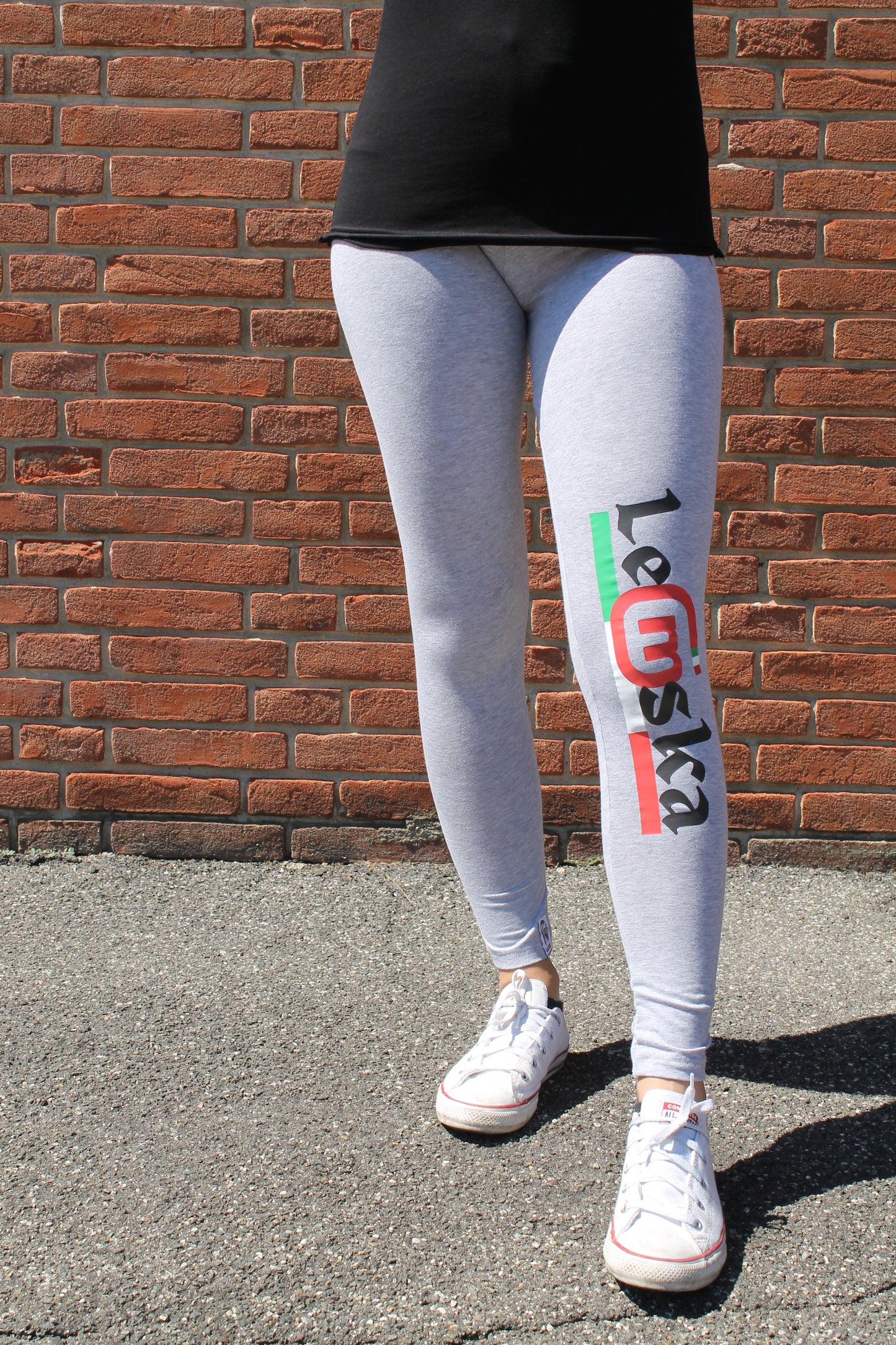 <transcy>Leomska women's long leggings 100% Made in Italy</transcy>