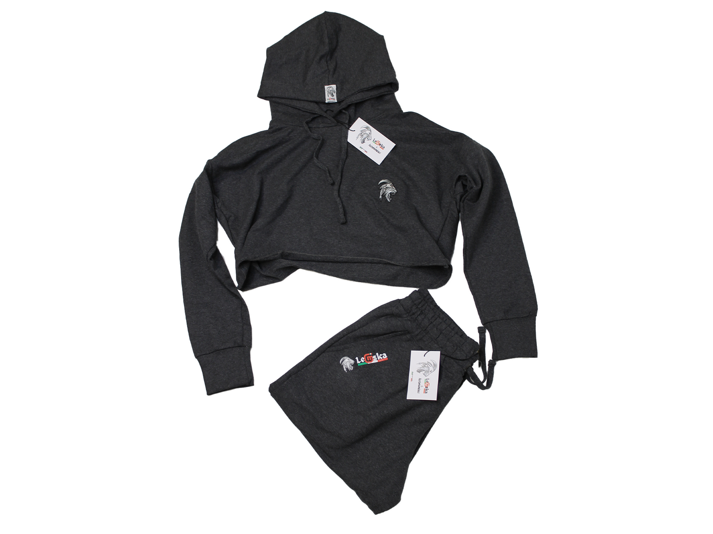Felpa 3/4 donna con Cappuccio 100% Made in Italy
