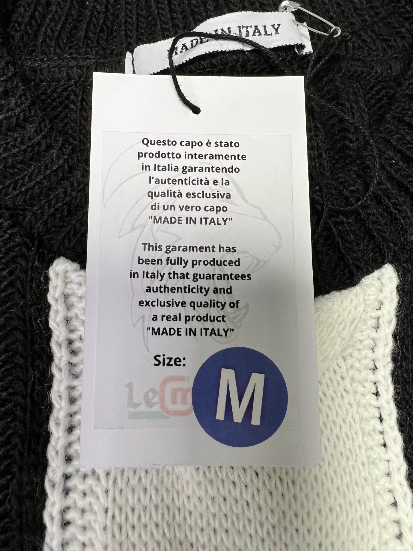 MAGLIONE MISTO LANA UOMO PARICOLLO MADE IN ITALY