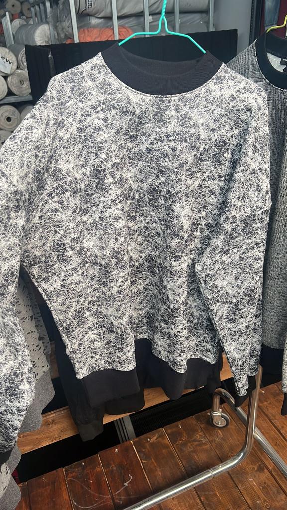 MAGLIONCINO IN FELPA DI COTONE UOMO MADE IN ITALY