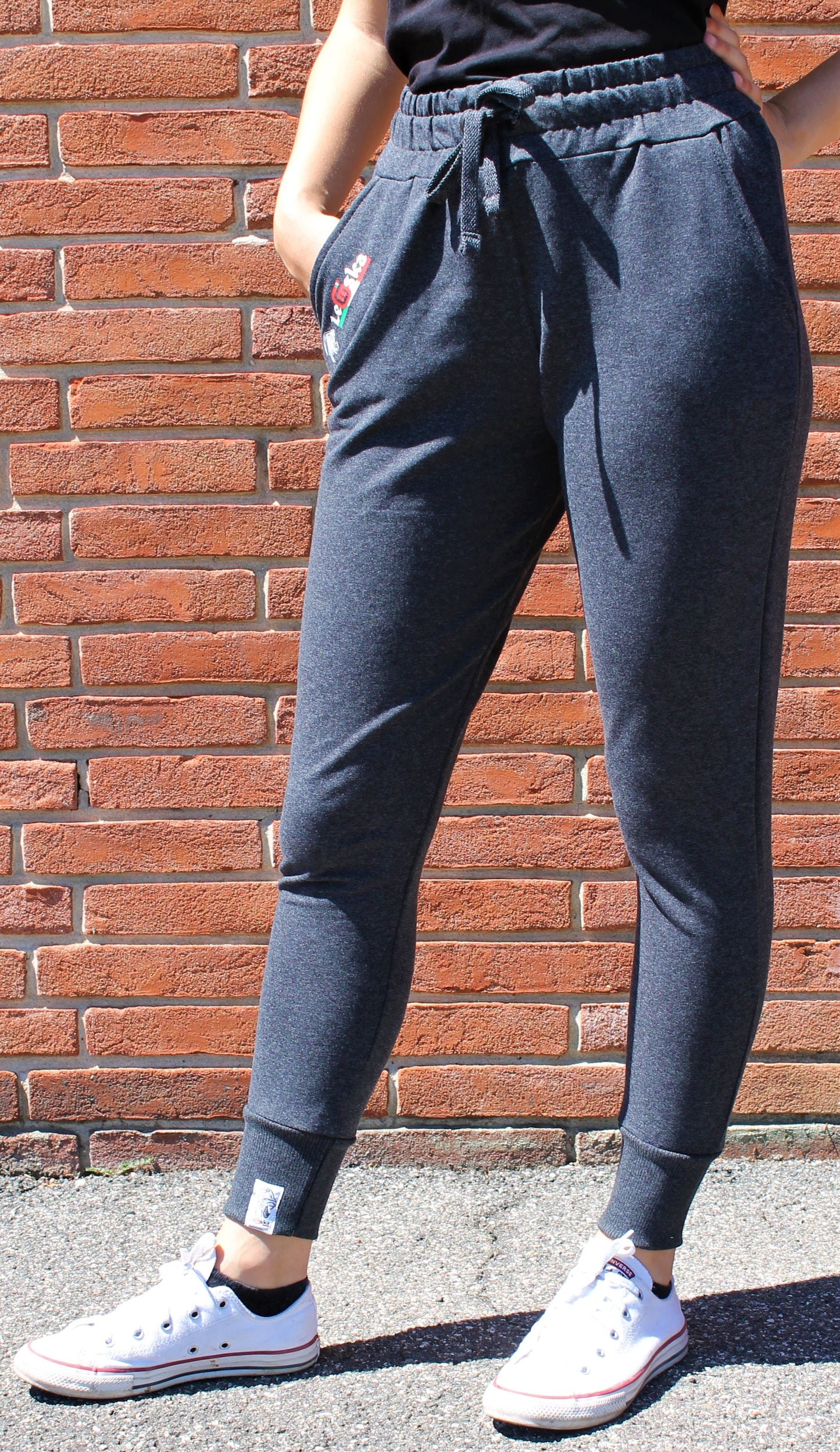<transcy>Women's trousers in Leomska fleece 100% Made in Italy production</transcy>