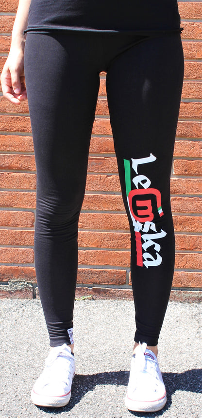 Leggings donna Leomska lunghi 100% Made In Italy
