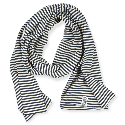 Sciarpa Tubolare in Costina Rigata Unisex Made in Italy