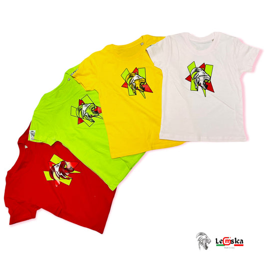 Maglietta Bimbo Cotone Organico Made in Italy