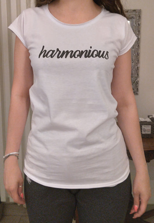 <transcy>Harmonious Woman T-shirt 100% Made in Italy</transcy>