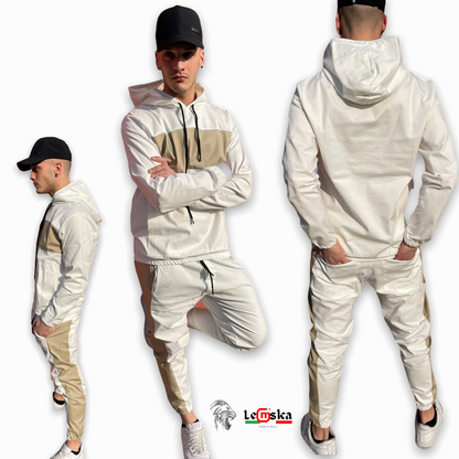 COMPLETO TUTA CANVAS di Cotone Made in Italy