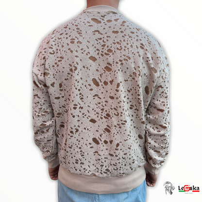 MAGLIONCINO IN FELPA DI COTONE UOMO MADE IN ITALY