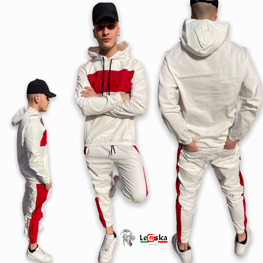 COMPLETO TUTA CANVAS di Cotone Made in Italy