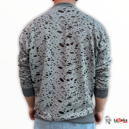 MAGLIONCINO IN FELPA DI COTONE UOMO MADE IN ITALY