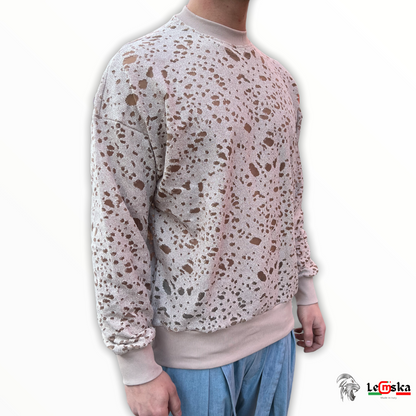 MAGLIONCINO IN FELPA DI COTONE UOMO MADE IN ITALY