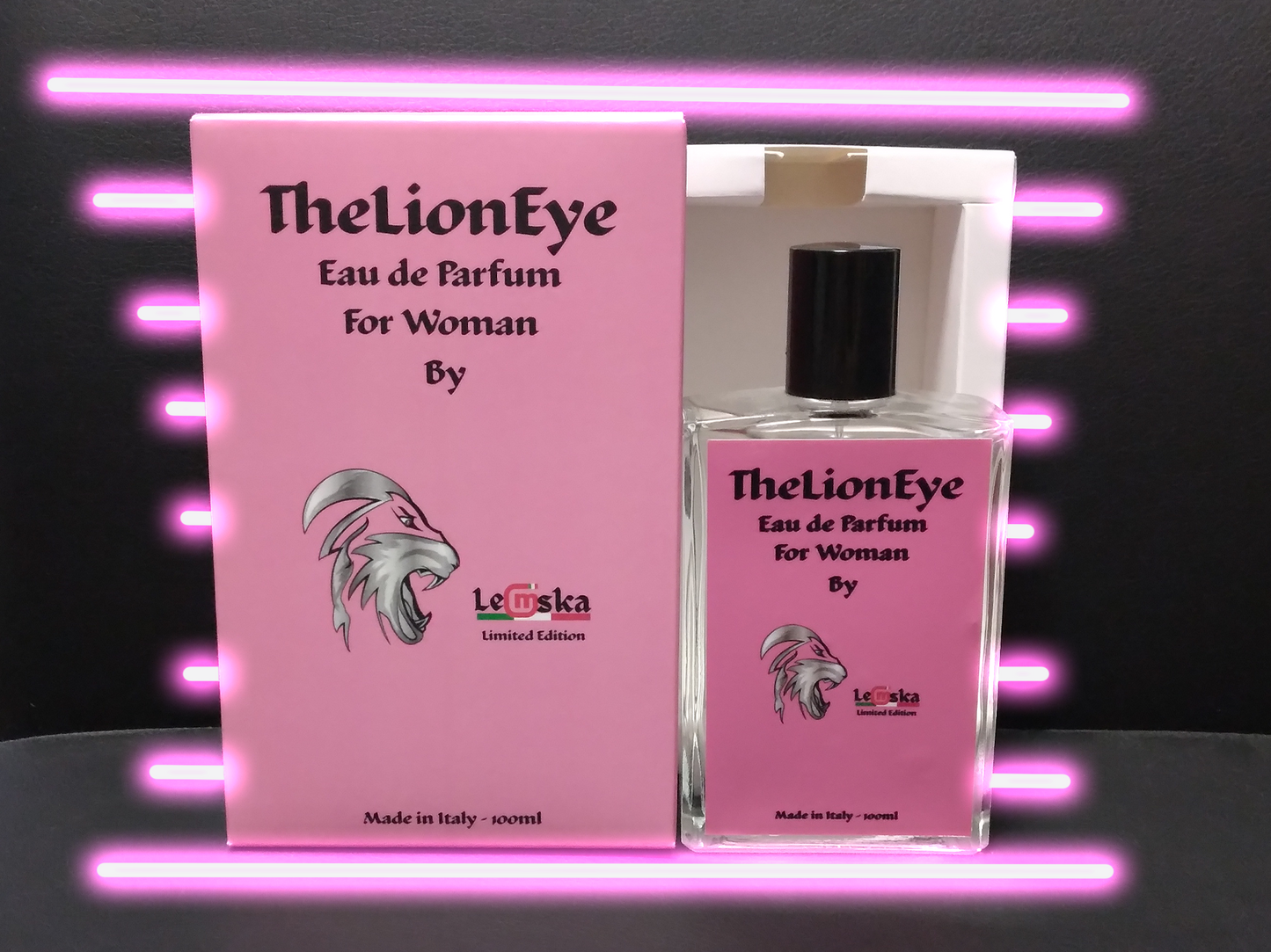 <transcy>"TheLionEye" Eau de Parfum Woman 100% Made In Italy</transcy>