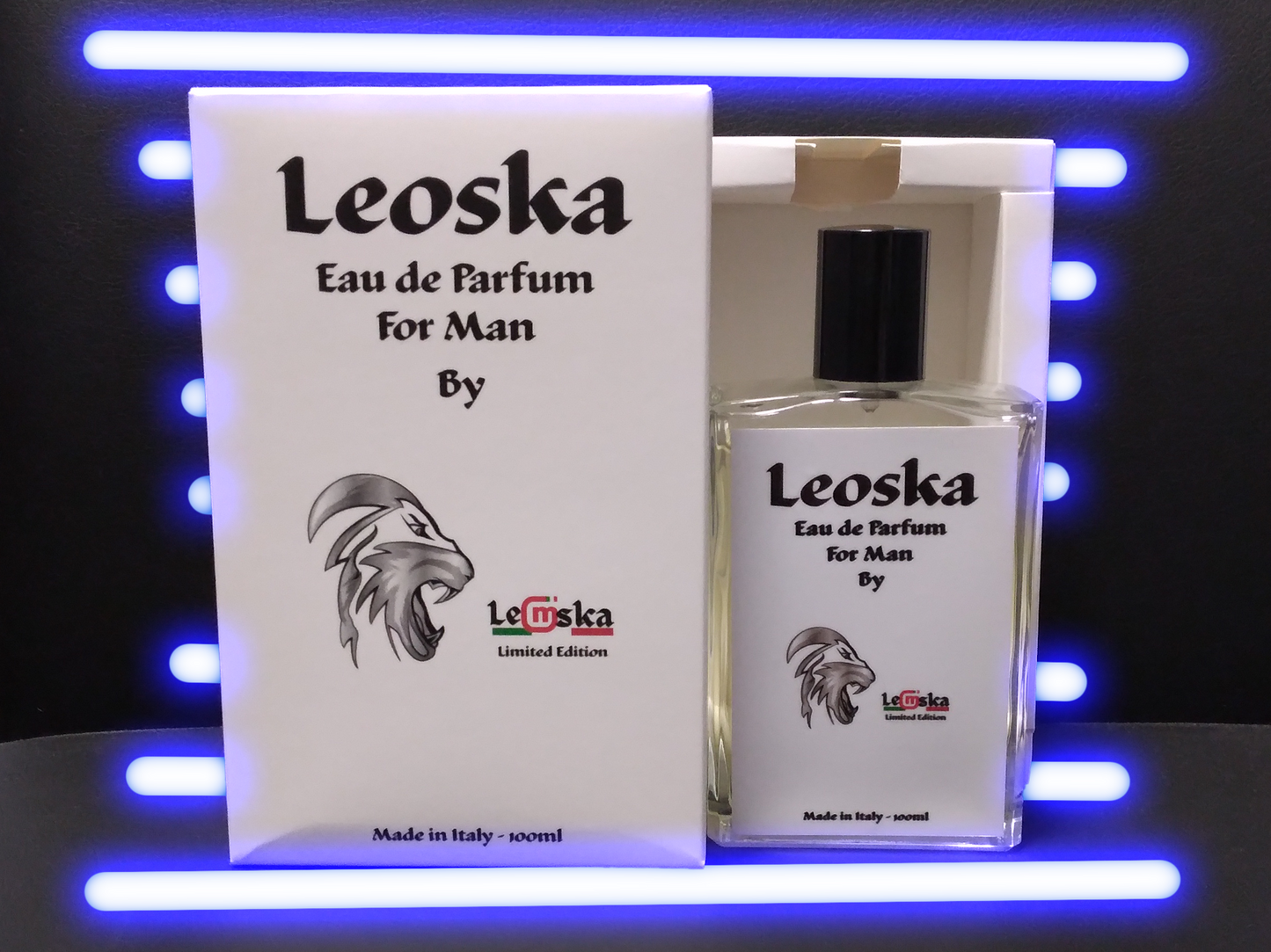 "Leoska" Eau de Parfum Uomo 100% Made In Italy